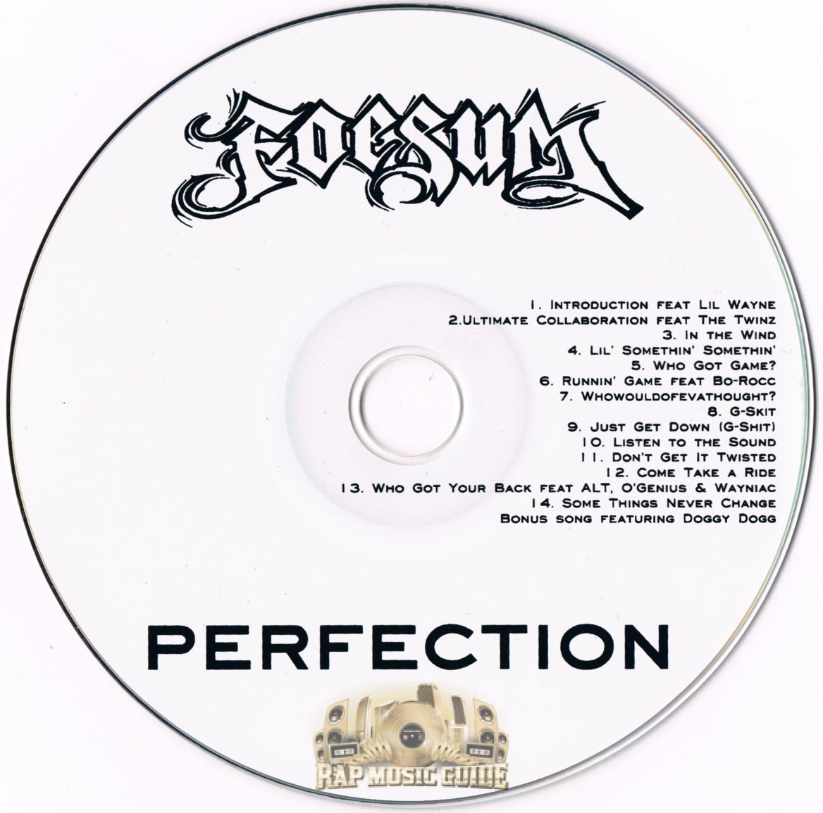 Foesum - Perfection: Limited Edition: CD | Rap Music Guide